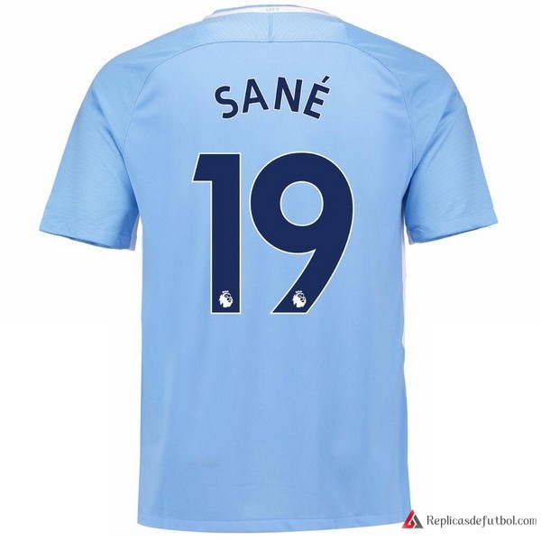 Camiseta Manchester City Primera equipación Sane 2017-2018